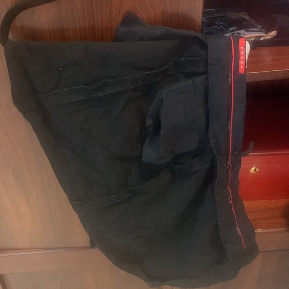 Black wool authentic Prada skirt. Gorgeous!!! - Picture 2 of 3